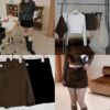 側開衩超長腿迷你短裙褲裙