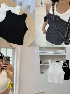 1323 studio-Bra top 背心 超舒服胸墊可拆