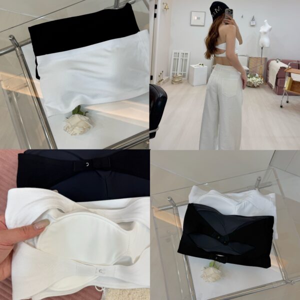 1323 studio-防滑平口小可愛bra top調節扣