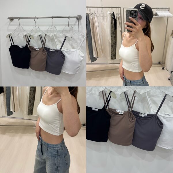 1323 studio-超舒服bra top內胸墊可拆 小胸集中舒適內搭外穿小可愛